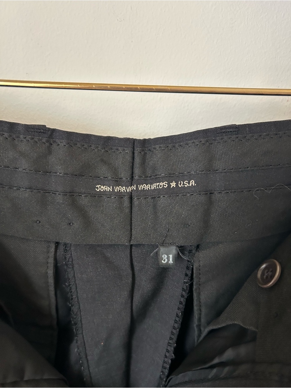 John Varvatos Black Dress Pants - Picture 4 of 7